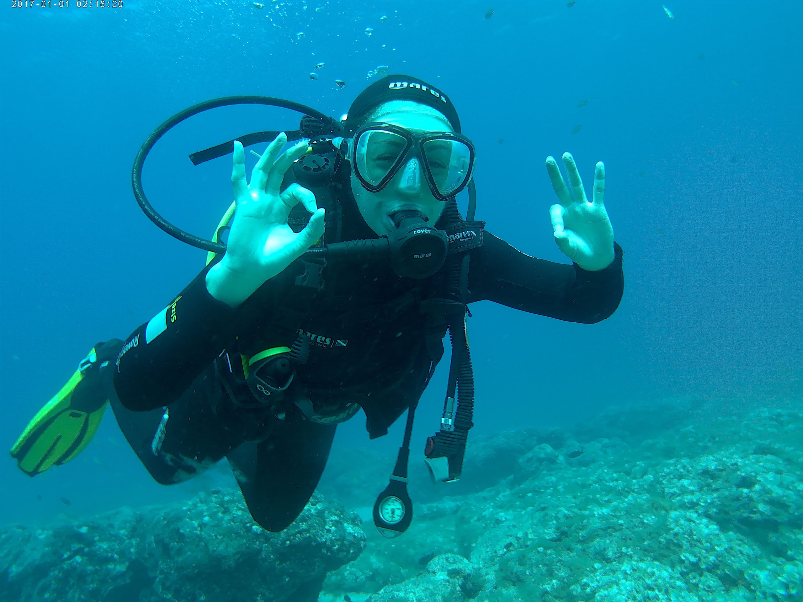 First dive without certification