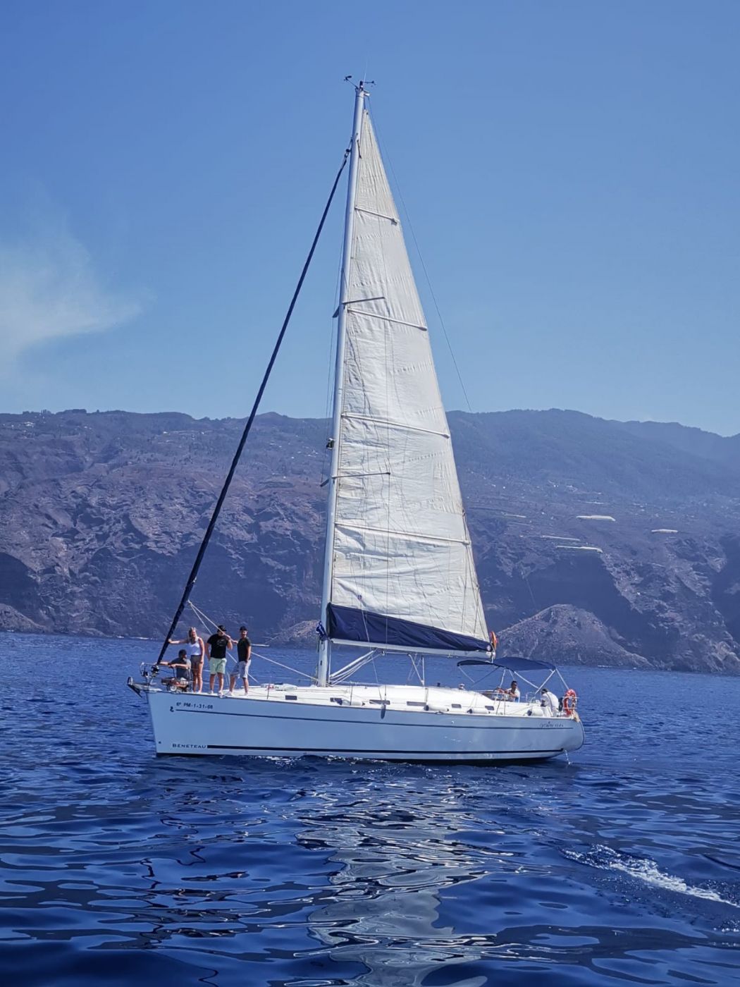 Excursión en velero por La Palma