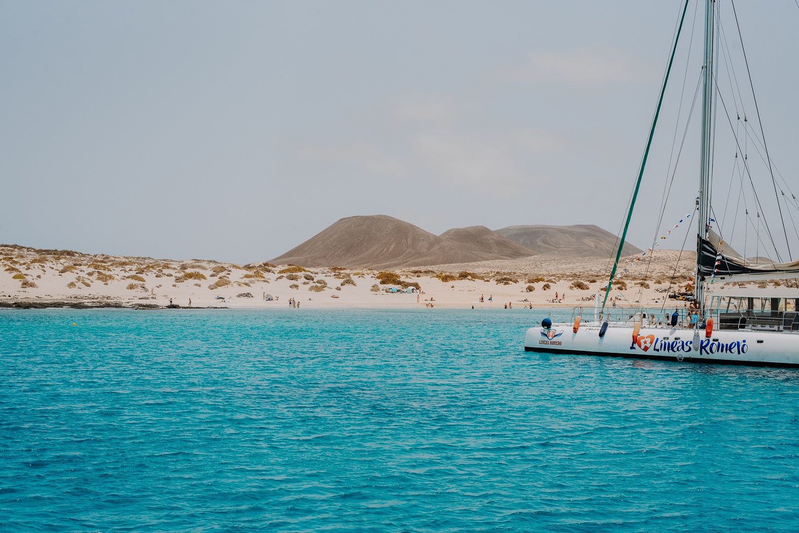 La Graciosa catamaran without hotel transfer