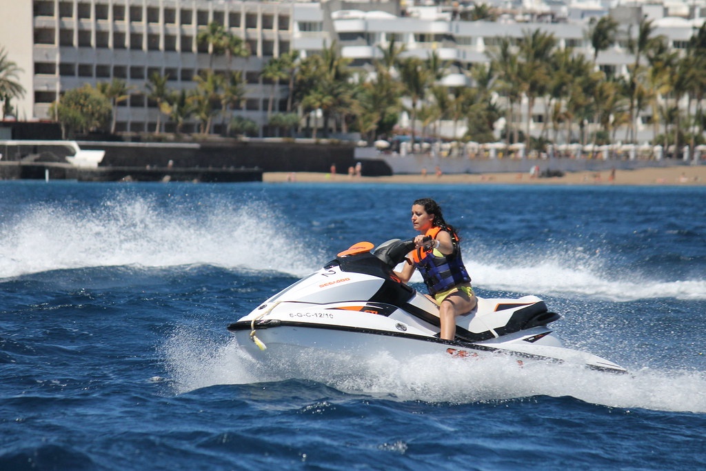 Moto de agua en Puerto del Carmen