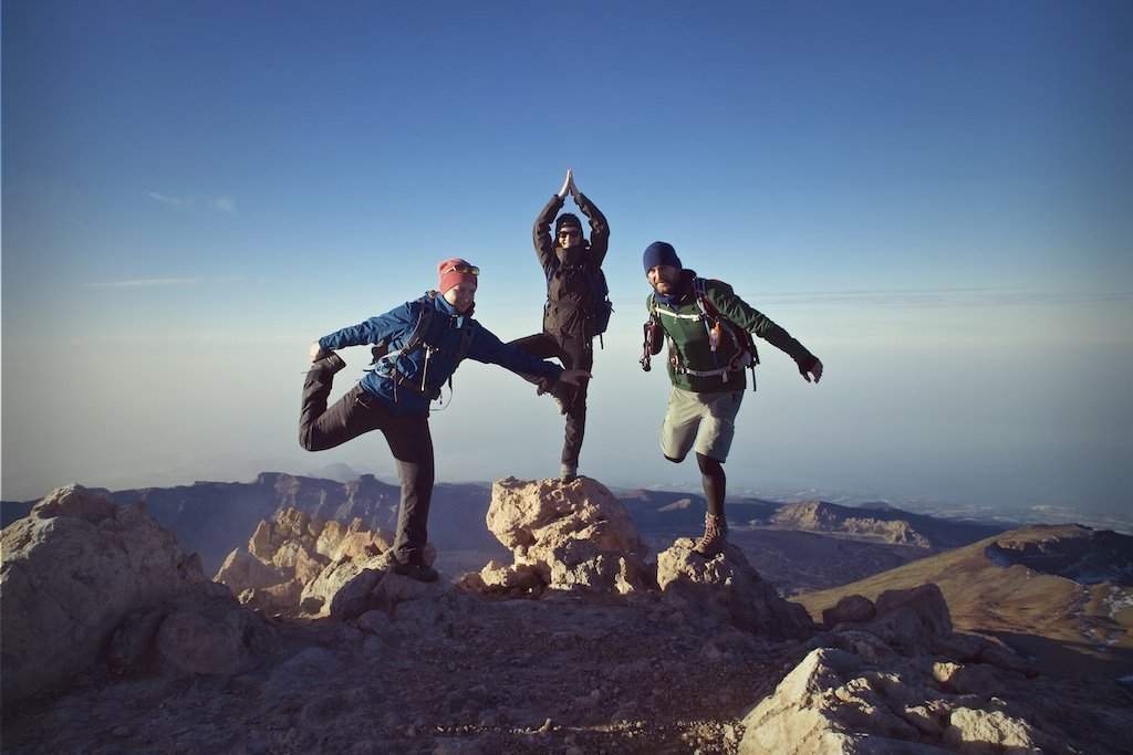 Senderismo al pico del Teide