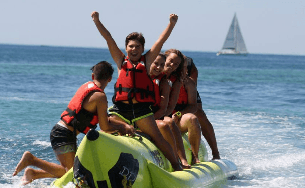 Banana boat en Puerto del Carmen