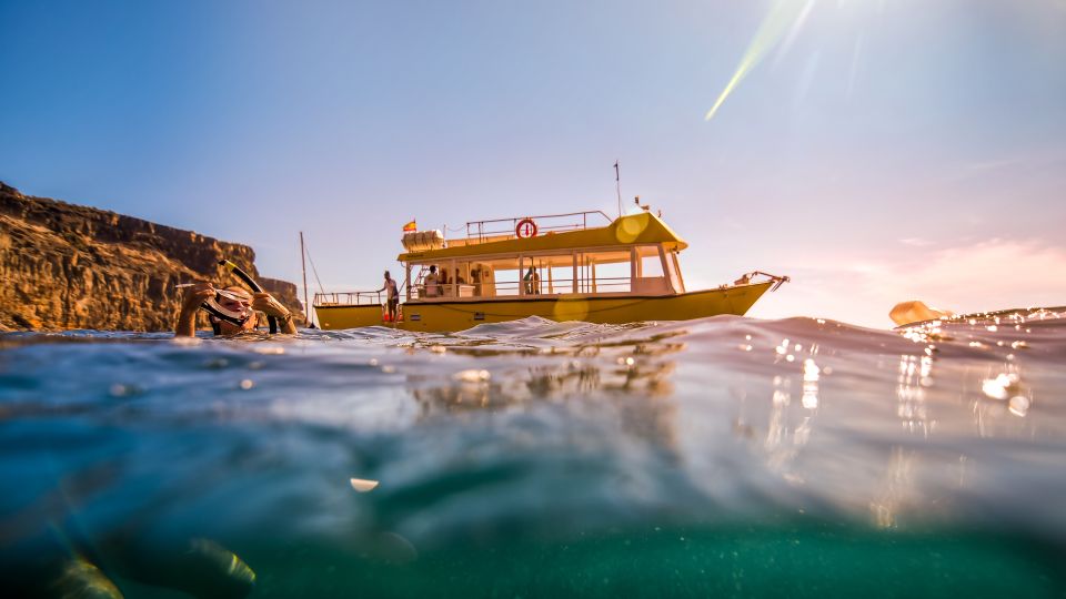 Barco 3 horas con snorkel en Mogán